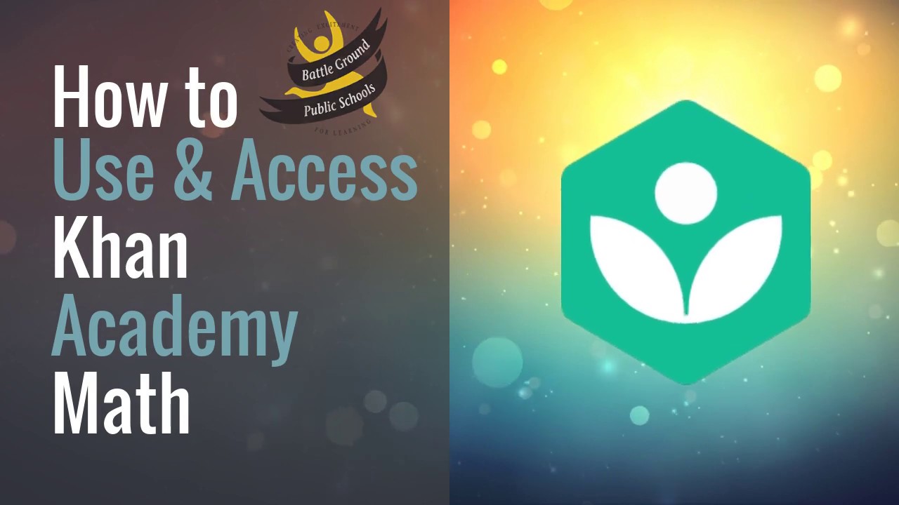 Learn From Home - How to Use Khan Academy Math