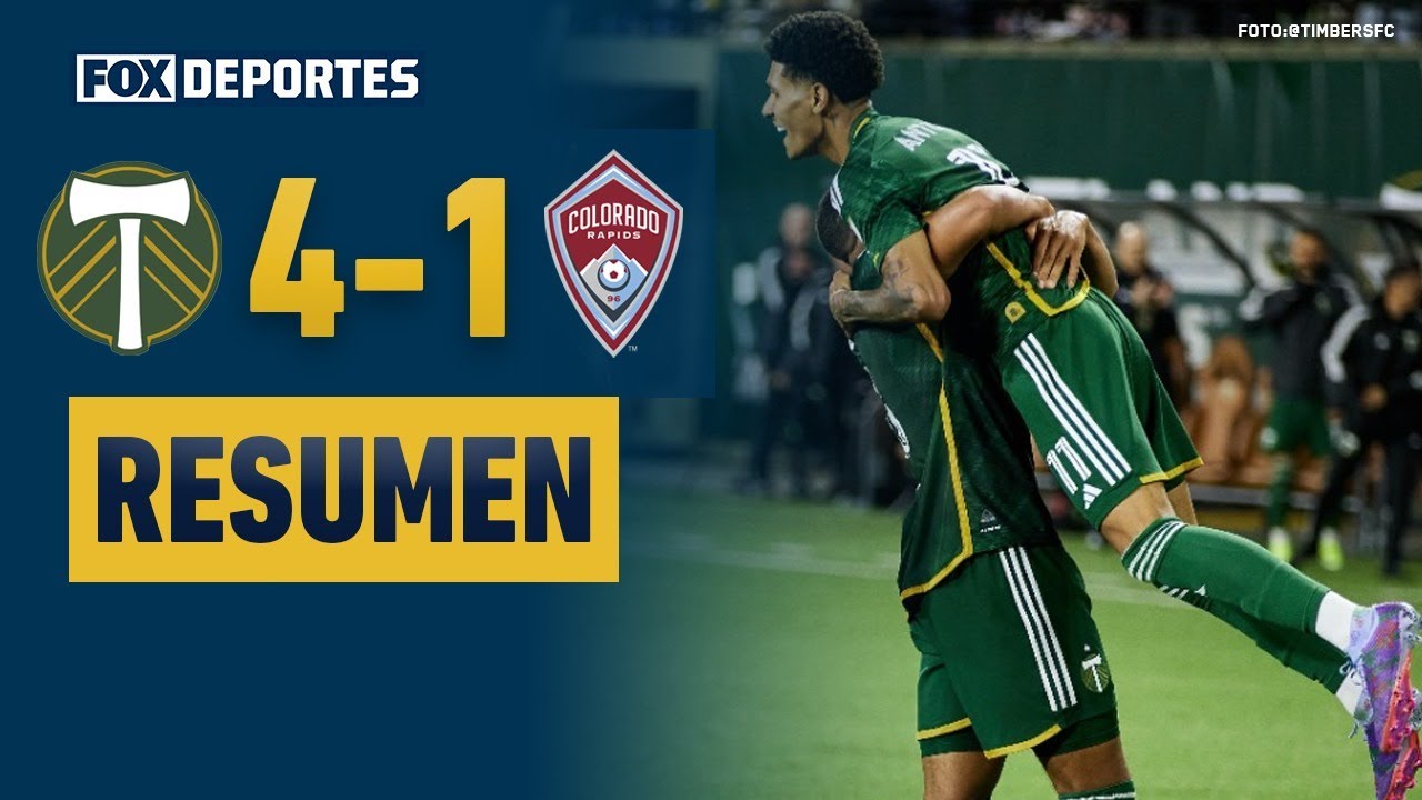 🔥  Portland Timbers 4-1 Colorado Rapids | HIGHLIGHTS | Jornada 1 | MLS 2024