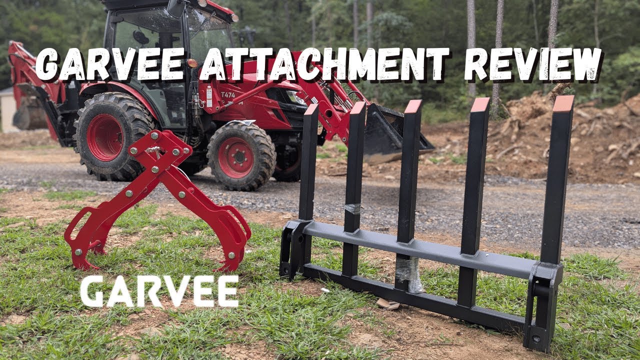 Homestead Heavy Lifting | Garvee Clamp-On Debris Fork & Heavy Duty Log Lifting Tongs Review