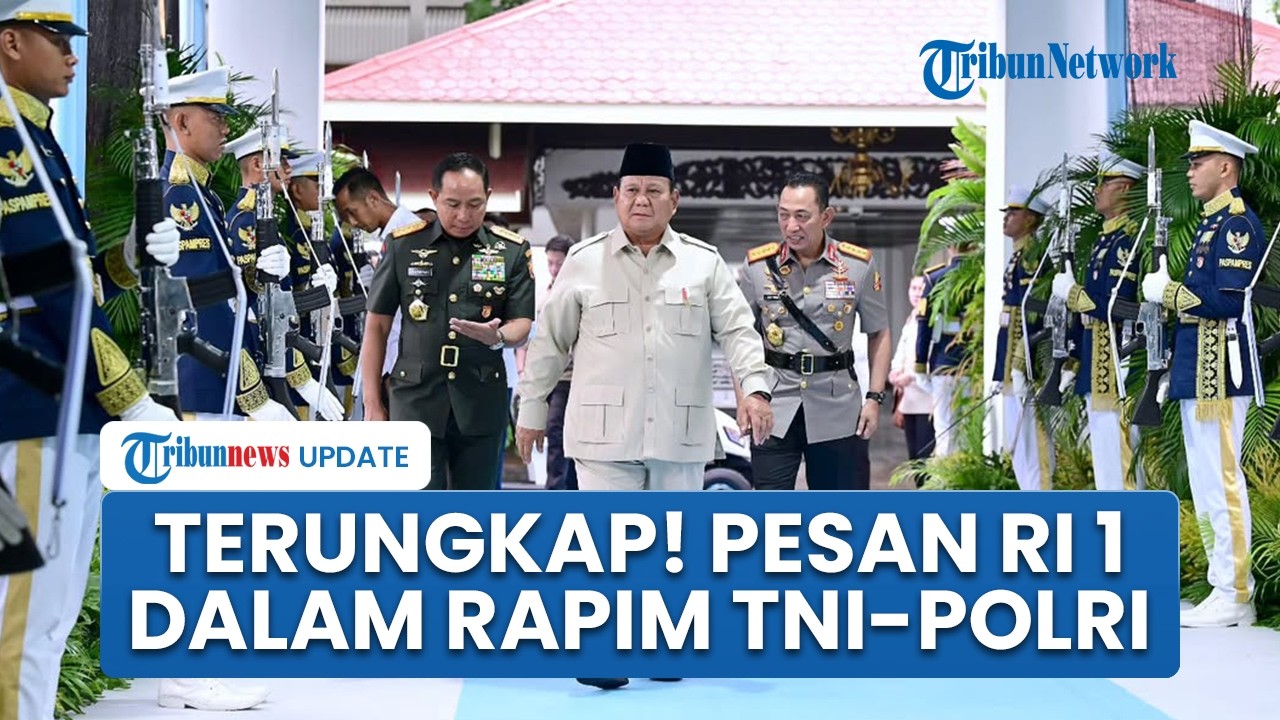 Istana Ungkap Pesan hingga Arahan Presiden Prabowo dalam Rapat Pimpinan Tertutup TNI-Polri