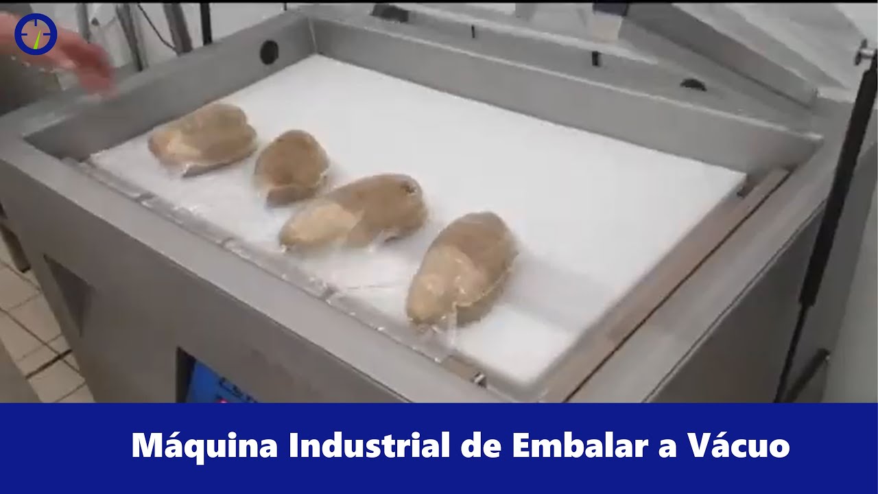 M&aacute;quina Industrial de Embalar a V&aacute;cuo CV1000