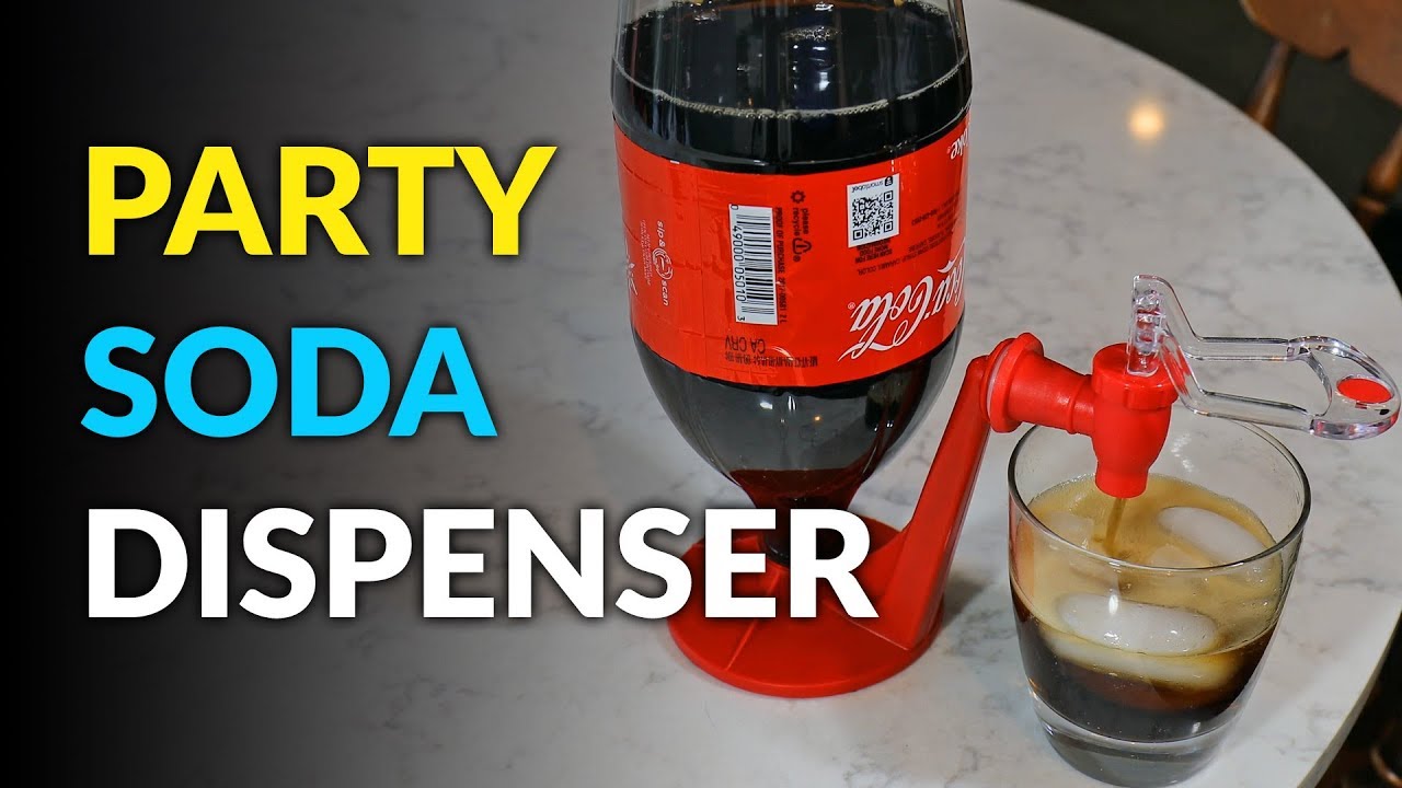 Amazing Party Soda Dispenser and Fizz Saver