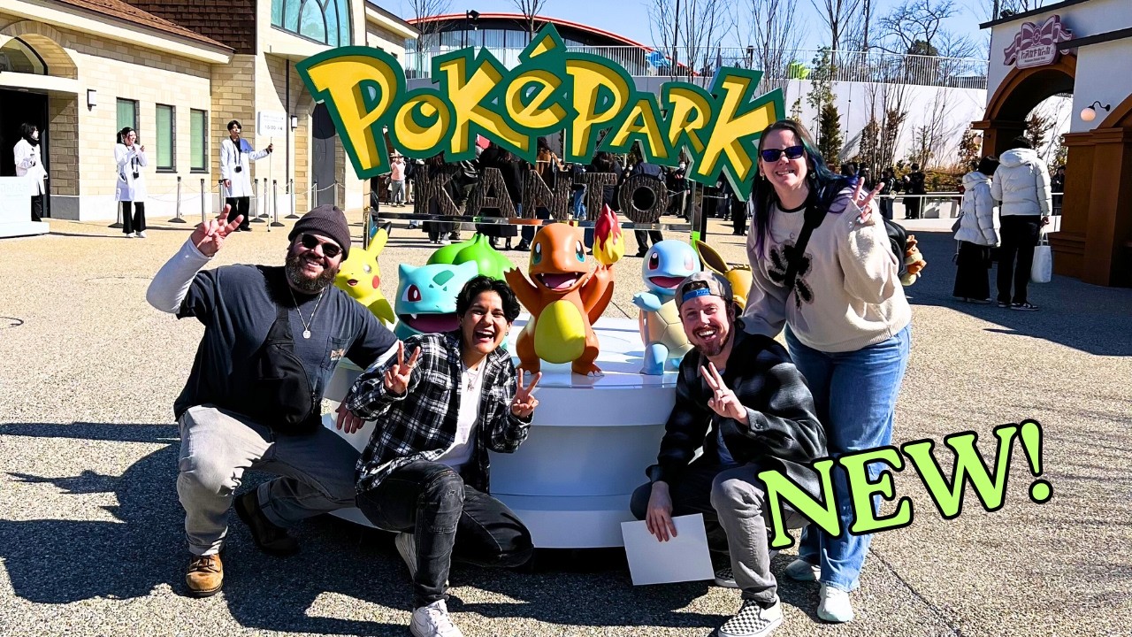 I Traveled To Japan To Visit The NEW PokePark Kanto!