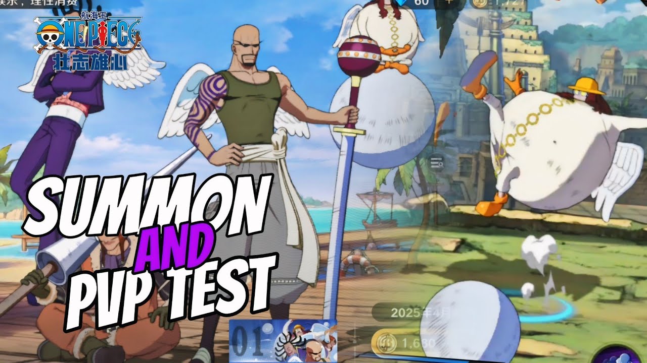 [OnePiece Ambition] Summon and PvP Test Four Priests