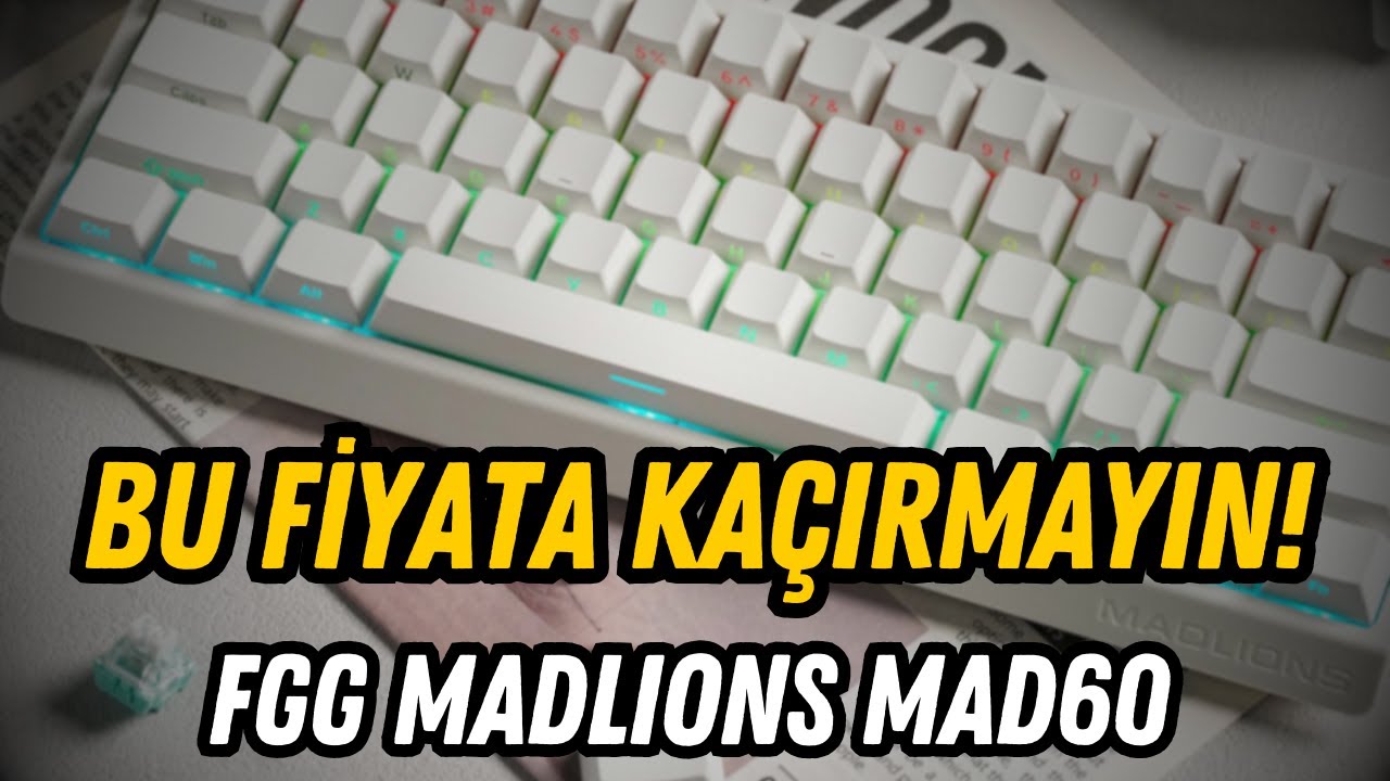 BU FİYATA BU KLAVYEYİ KAÇIRMAYIN! FGG Madlions MAD60 - İnceleme