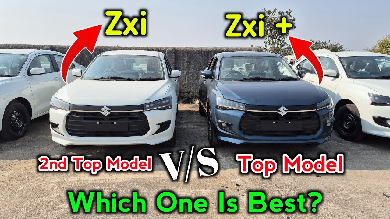 2025 Maruti Suzuki Dzire Zxi Vs Dzire Zxi Plus Comparison | Differences | Aman Auto Hub