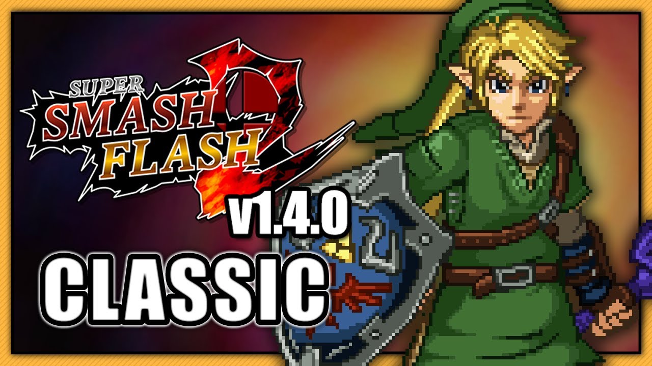 Super Smash Flash 2 (v1.4) - Classic || Link