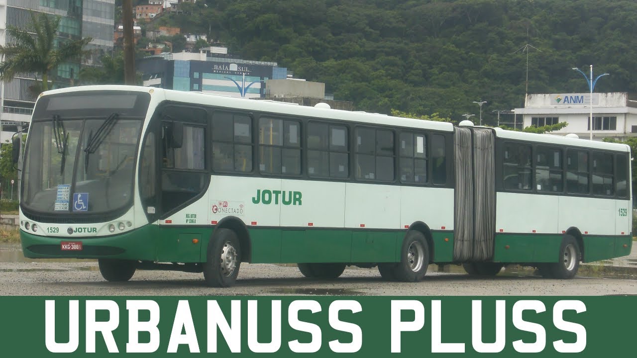 Apresentação Busscar Urbanuss Pluss Articulado Com Chassi Volkswagen 17-230 EOD