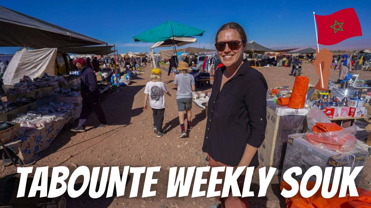 TABOUNTE SATURDAY MARKET IN OUARZAZATE 🇲🇦 Wondering what else to do in Ouarzazate?