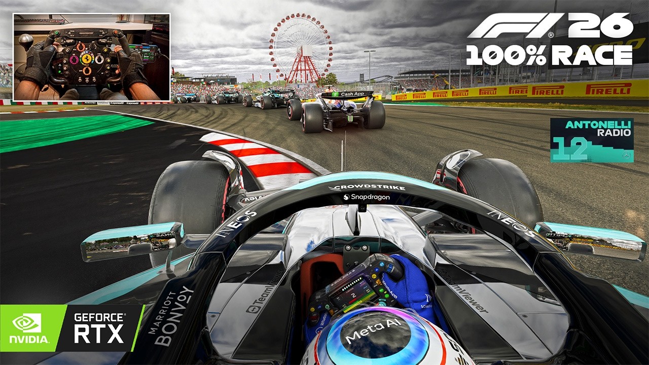 F1 26 Ultra Realistic Season - Kimi Antonelli's Mercedes W17 | 2026 Japanese GP 100% Race Gameplay