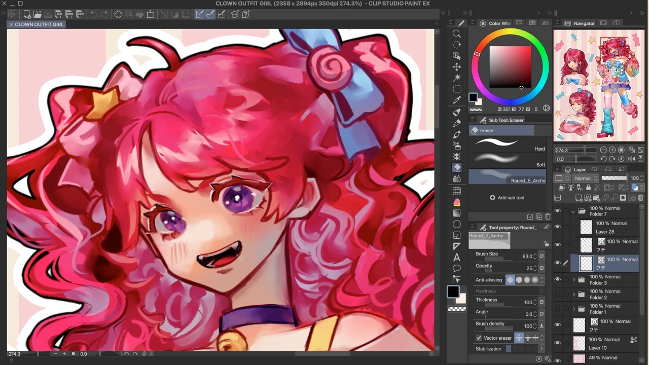 Making an OC Character Sheet ★ Timelapse