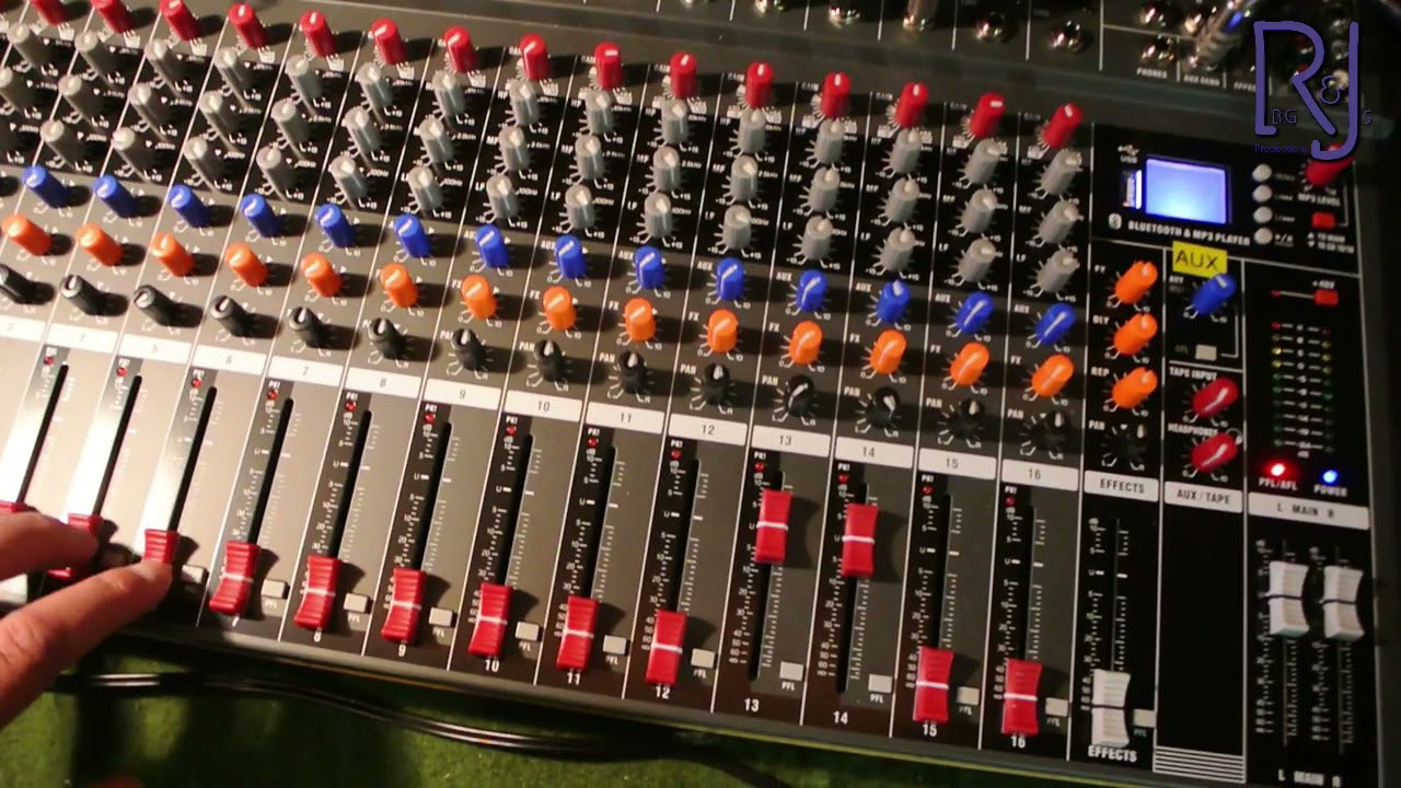 the Technical Corner: brief test mixer Depusheng (?) DX 160 by Roy Bynder - 2/2