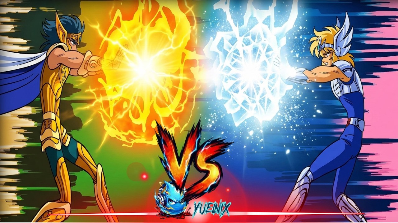 ❄️🎵 Camus vs Hyōga: Cero Absoluto ❄️♒ // Saint Seiya // Yuel Nix