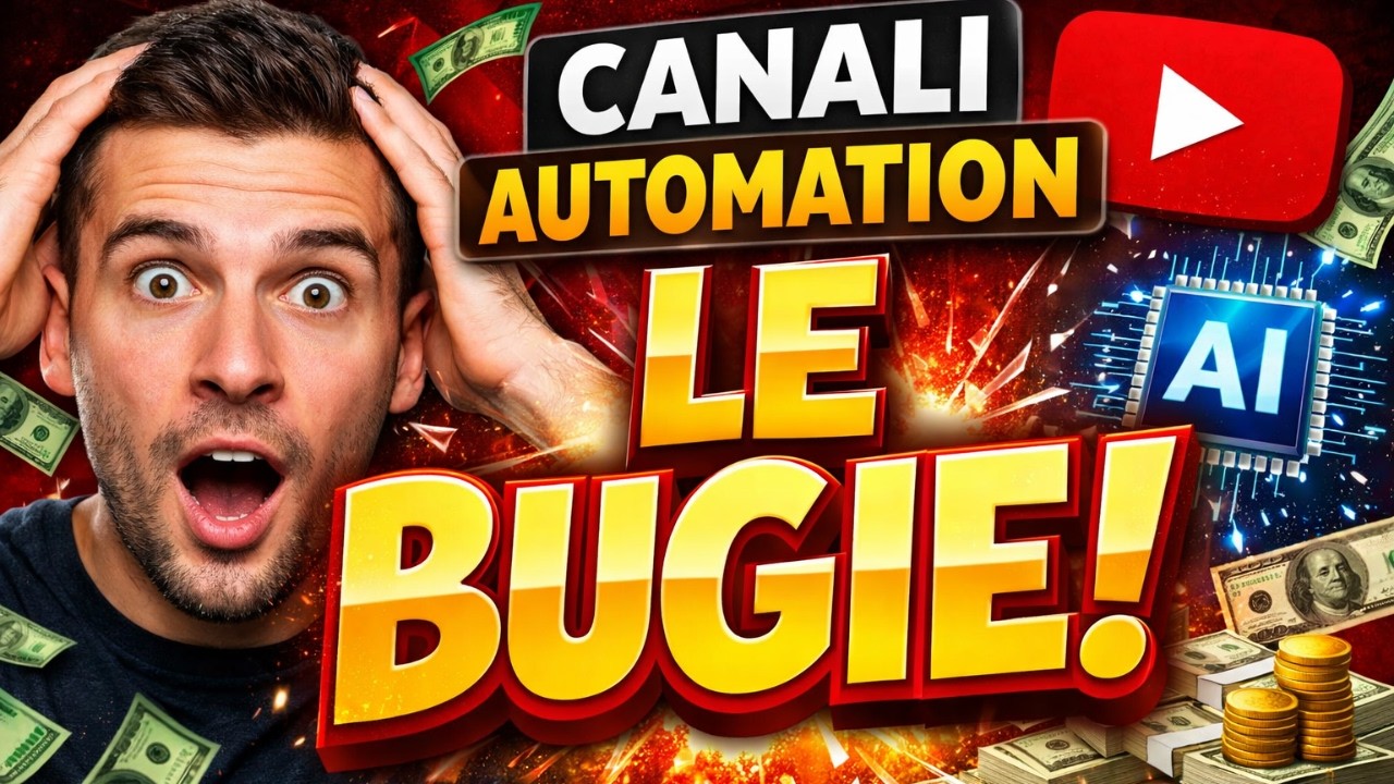 Le Bugie su YouTube Automation (Che Ti Fanno Perdere Soldi)