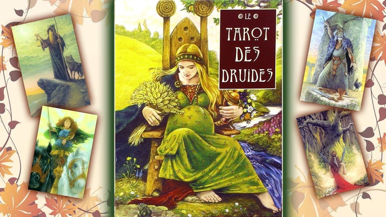 🌾🍂TAROT DES DRUIDES - Un univers celtique, folklorique mêlant force et douceur, magie et sagesse🌾🍂