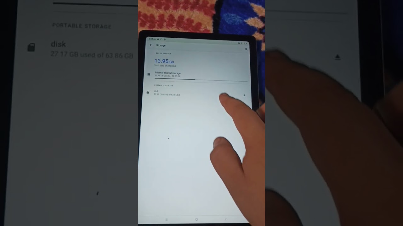 Realme Pad 3 GB RAM 32 GB Internal storage Wifi only variant. Actual Storage