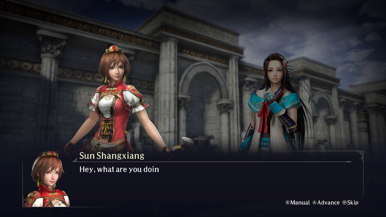 Warriors Orochi 4 - Camp Lines - Sun Shang Xiang