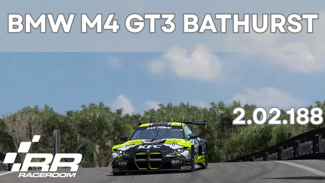 RACEROOM | BMW M4 GT3 BATHURST | 2.02.188 + SETUP