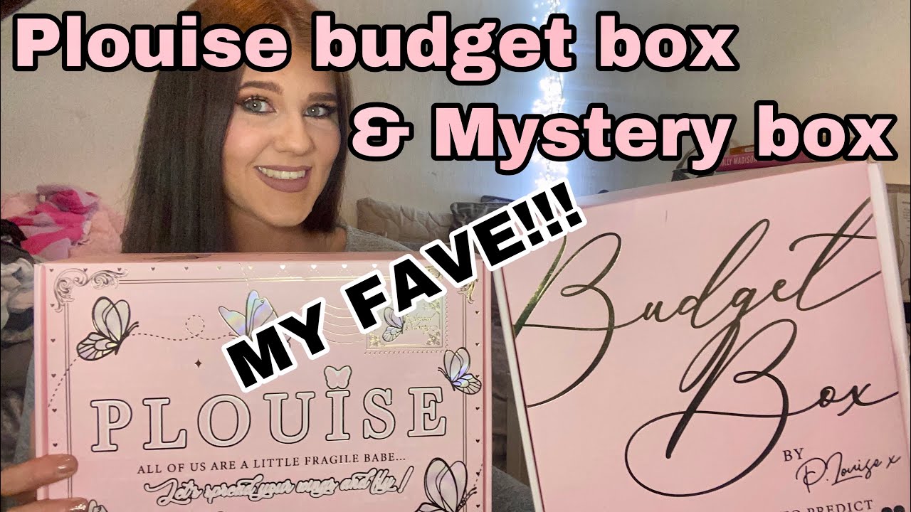 Plouise March budget box and mystery box!!! Love!!! 😍