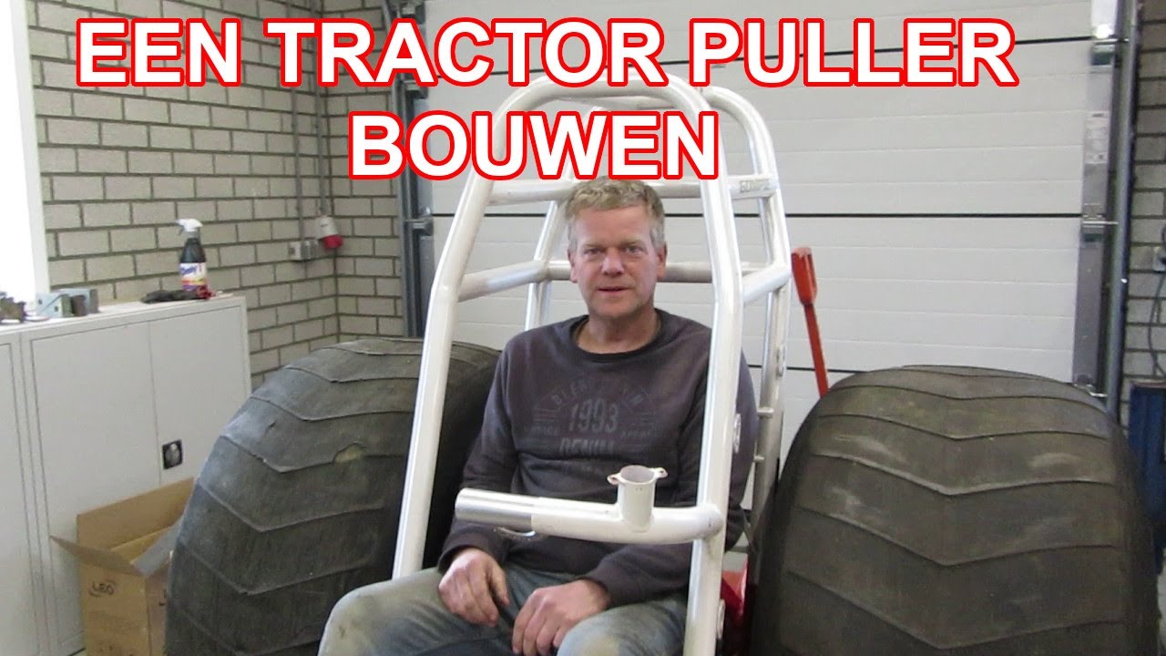 Een minipuller maken ~ Een nieuw project voor Popeye tractor pulling team
