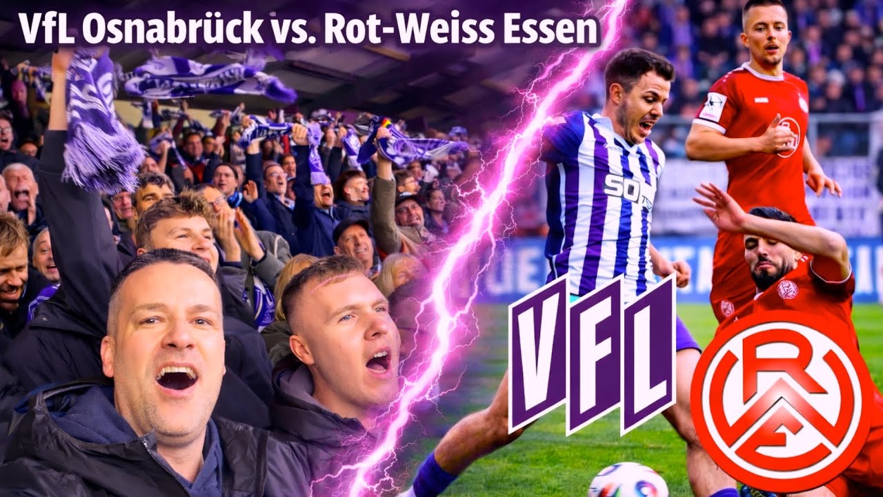 🔥 VfL Osnabr&uuml;ck vs. Rot-Wei&szlig; Essen | 3. Liga 😱 UNFASSBAR! Kampf um die oberen Pl&auml;tze EXPLODIERT!