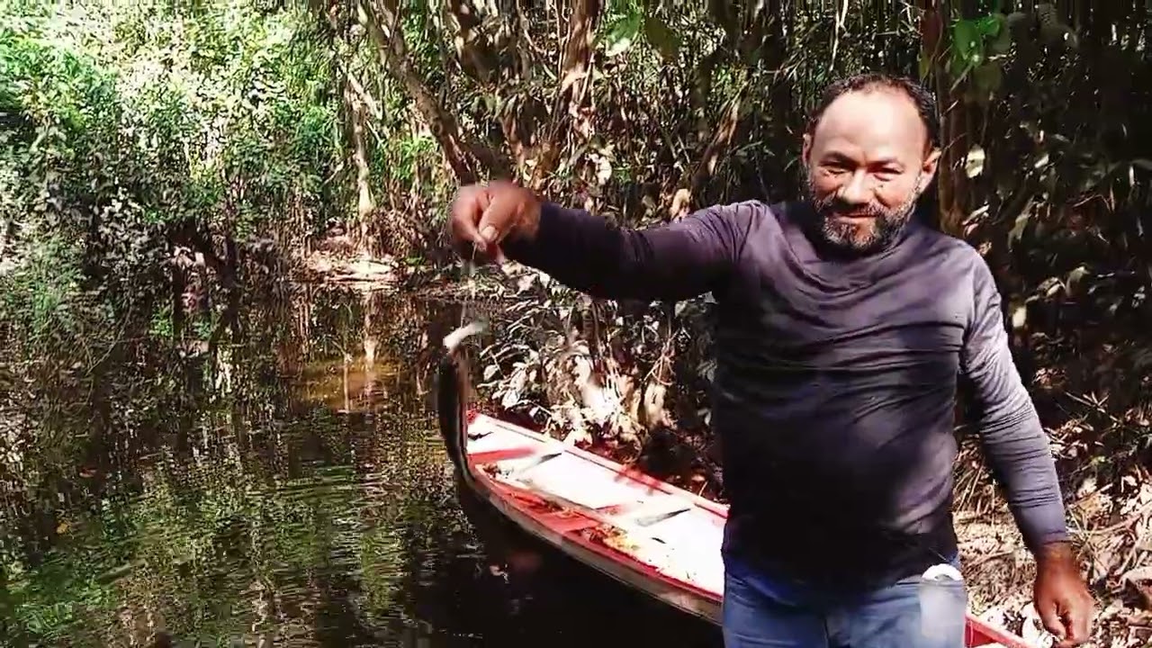Nesse lugar incrível, só tinha peixe bruto pescaria de jejum 🎣