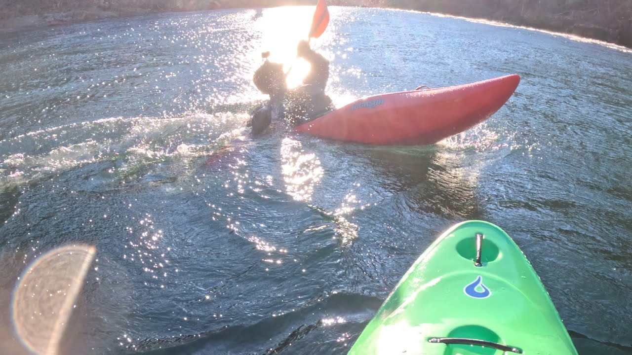 (New) Upper Clackamas River, 1380 cfs, Hole in the wall to Toilet Bowl, 1-21-2026