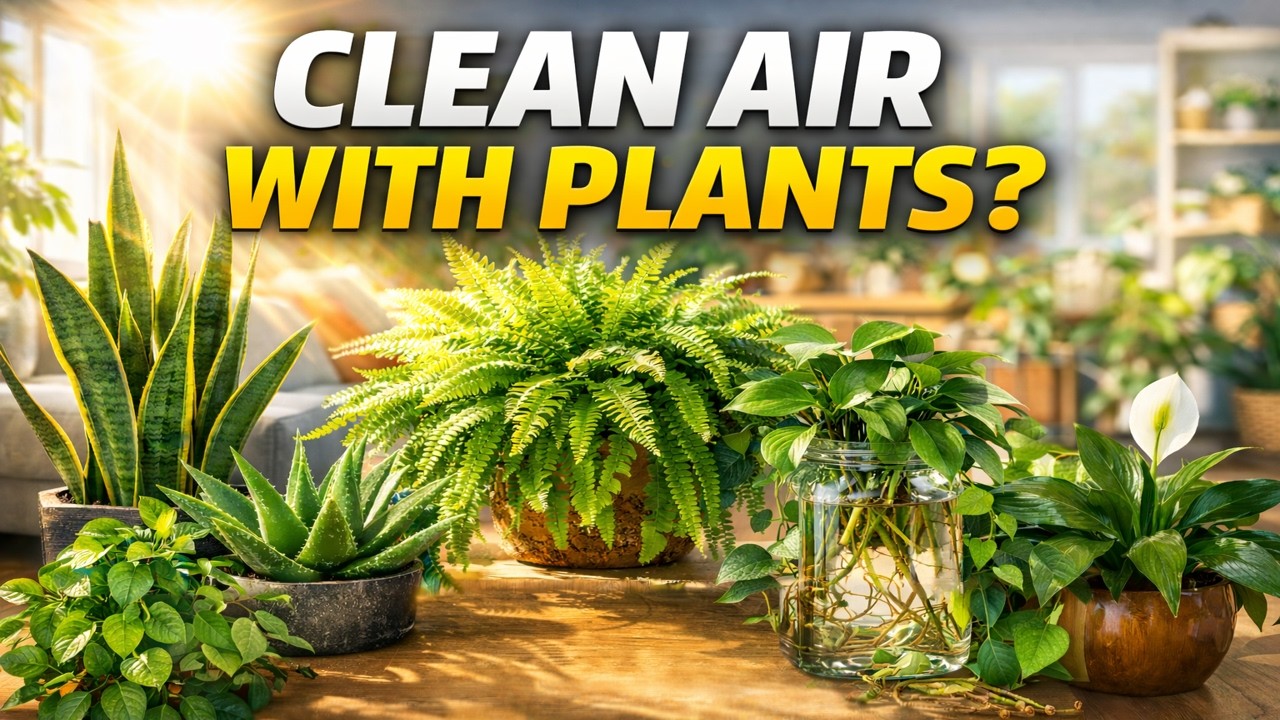 10 Indoor Plants That Clean Air Better Than Air Purifiers