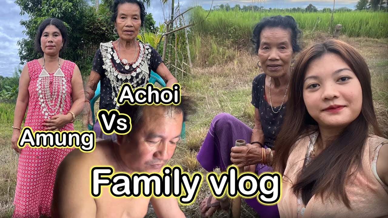 Family vlog // Amung bai achoi msalai bataimo   tak biskango nuk nai😃