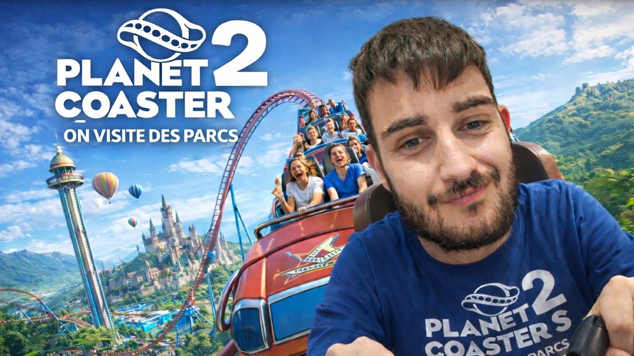 on viste des parcs sur planet coaster 2