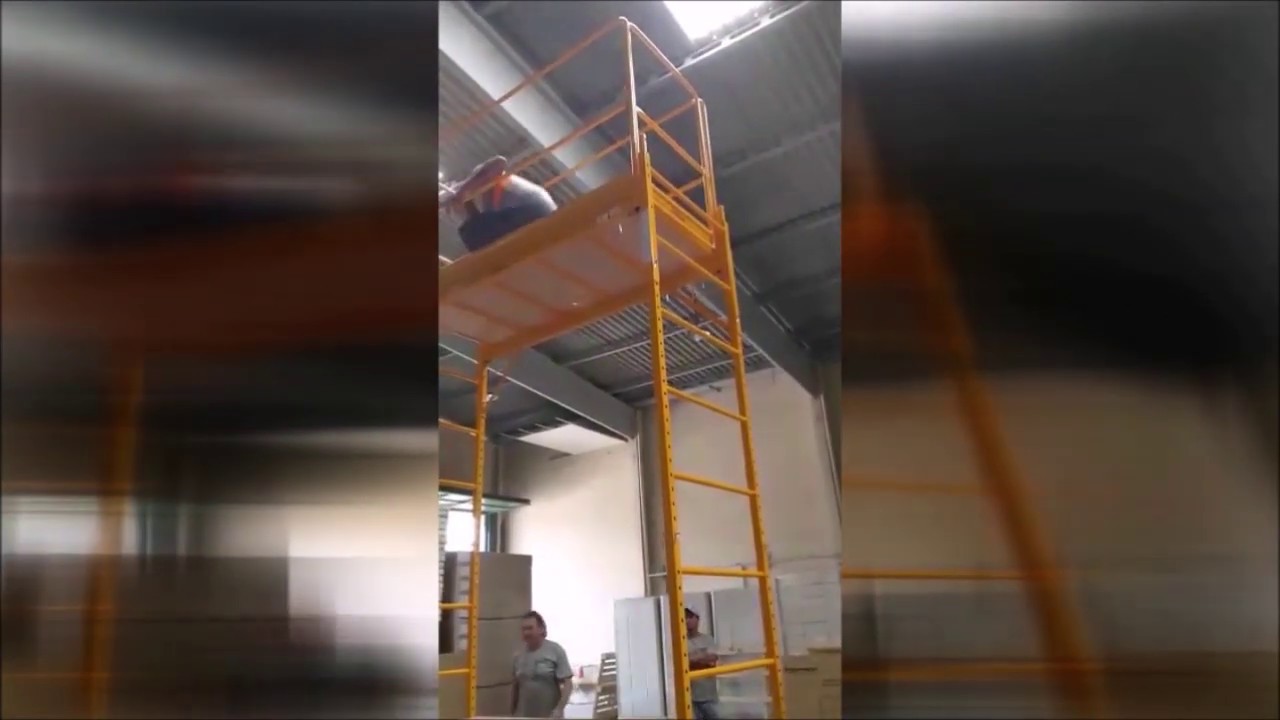Andaime Prático com Altura Regulável - Treinamento