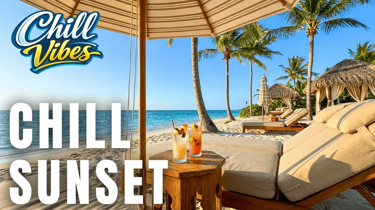 Sunset Beach Lounge 🌅 Спокойная расслабляющая музыка для отдыха и концентрации