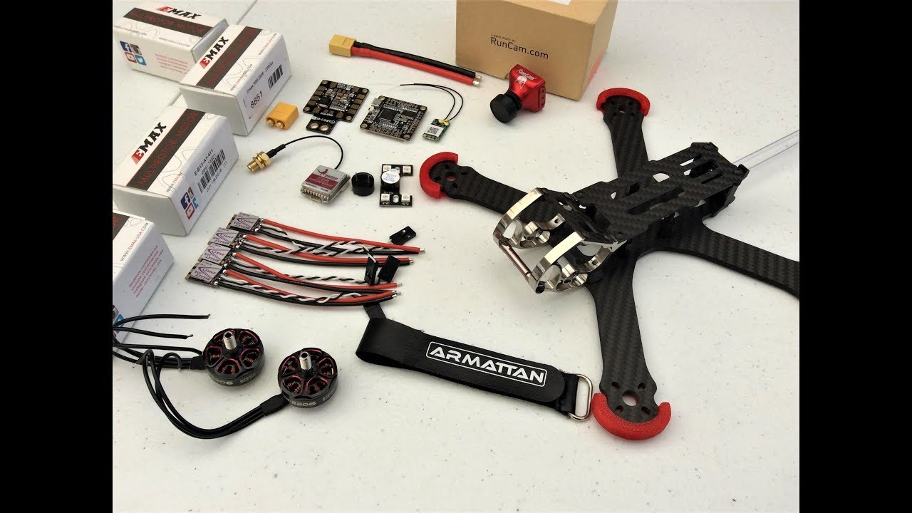 Armattan TI , Que se necesita para armar un drone de carreras / Lo basico / Chameleon
