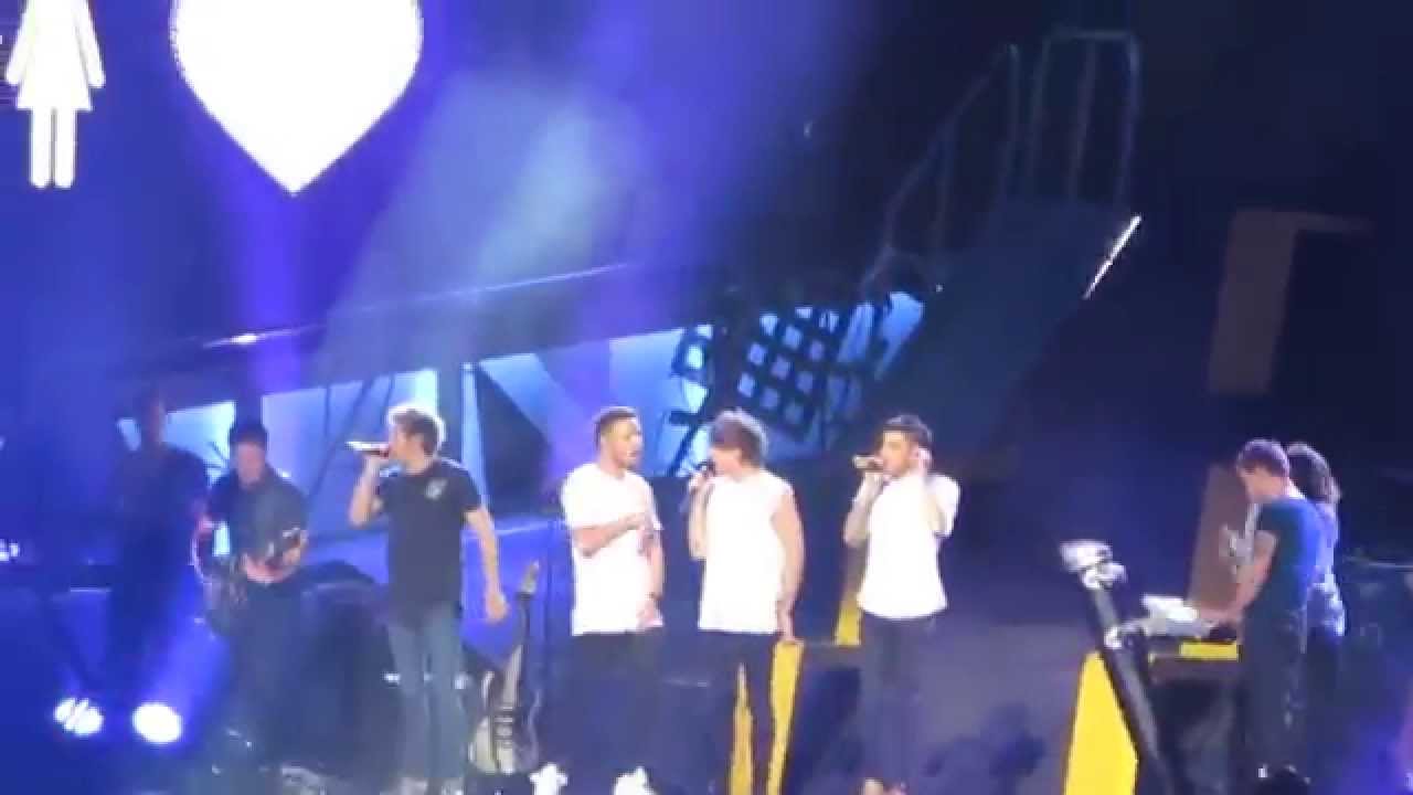 Better than words Live One Direction February 27th 2015 Japan tokyo(Saitama super Arena)