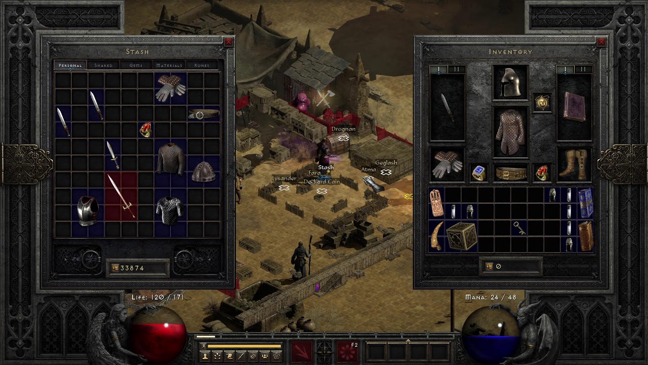 Diablo II - Resurrected - WarLock - ACT2 - Normal