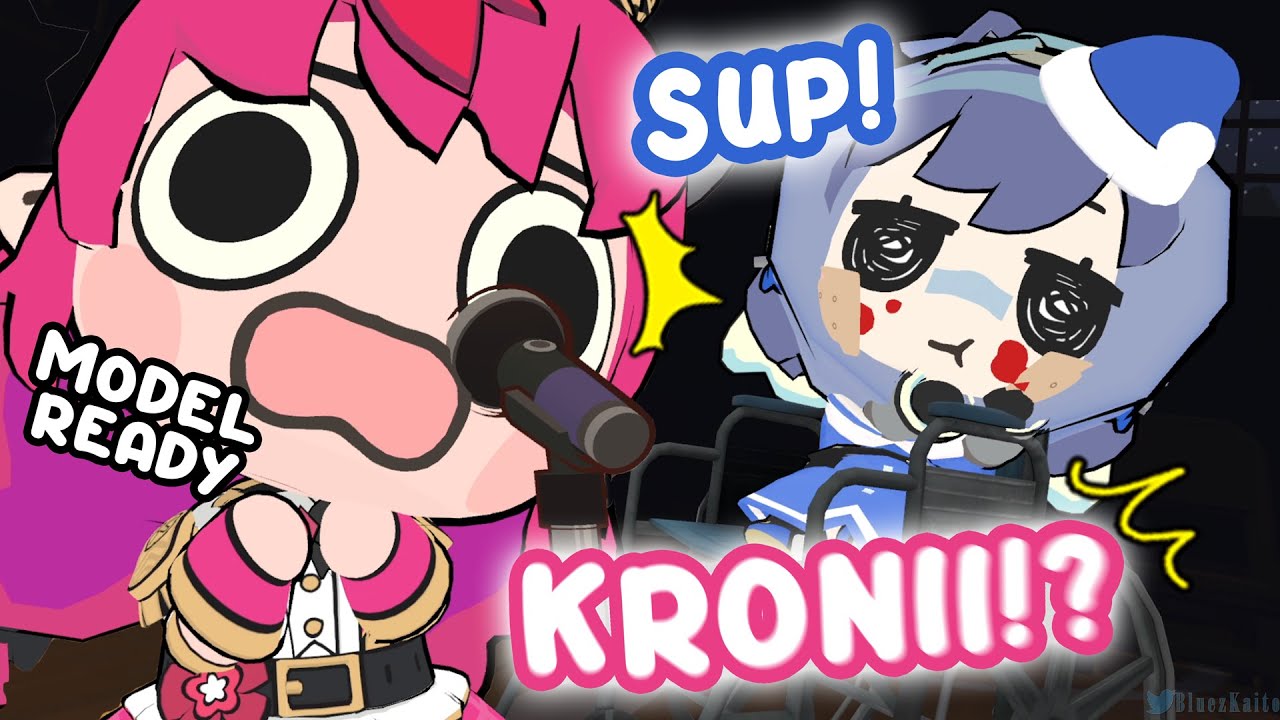 Kronii SURPRISES IRyS for attending her STREAM |『