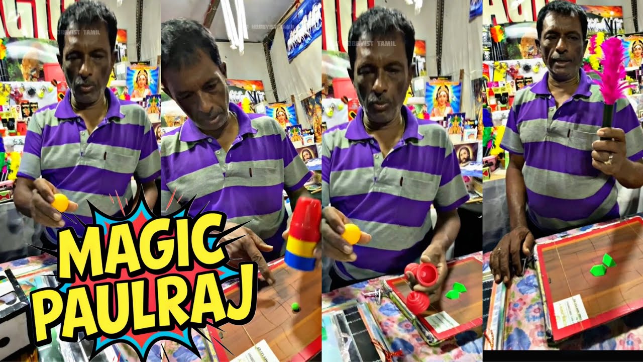 🎩 OMG! Magic Tricks Tamil 🪄 | Idhu Maayam Illa, Magic Thaan! 😂 | Magic Paulraj | #magic  #tricks