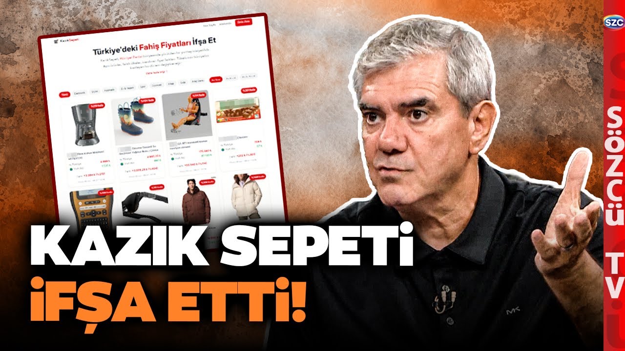 Kazık Sepeti Sitesini Yılmaz Özdil Anlattı! Türkiye'deki Fahiş Fiyatlar Nasıl İfşa Ediliyor?
