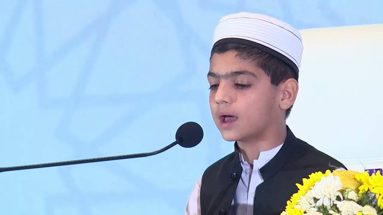 مسابقہ ملک عبد العزیز الدولیہ قاری ریان صاحب تلاوت کر رہے باکستان سوال اول ۔
