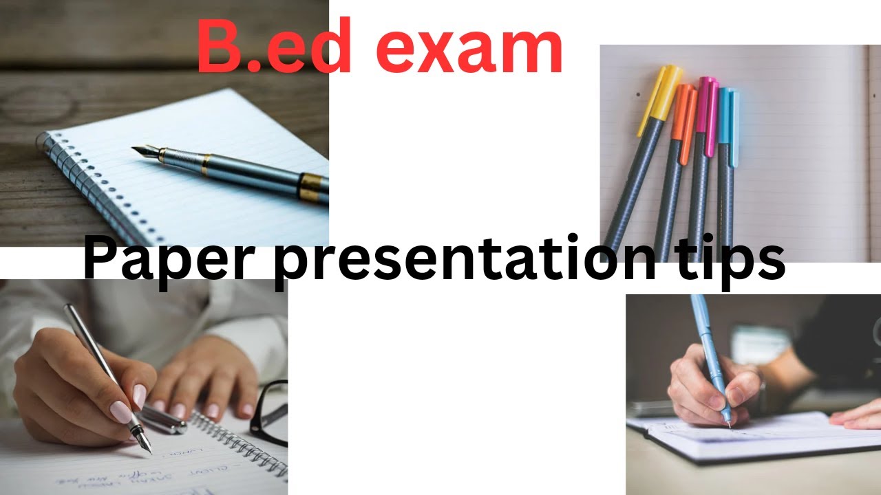 Paper presentation tips for B.ed exam/b.ed/Teaching world 🌍