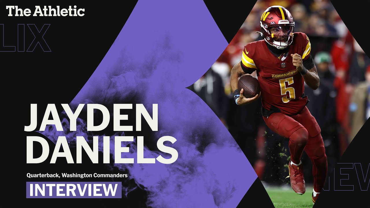 Jayden Daniels on Kliff Kingsbury, trash talk from opposing fans and his five favorite plays of 2024