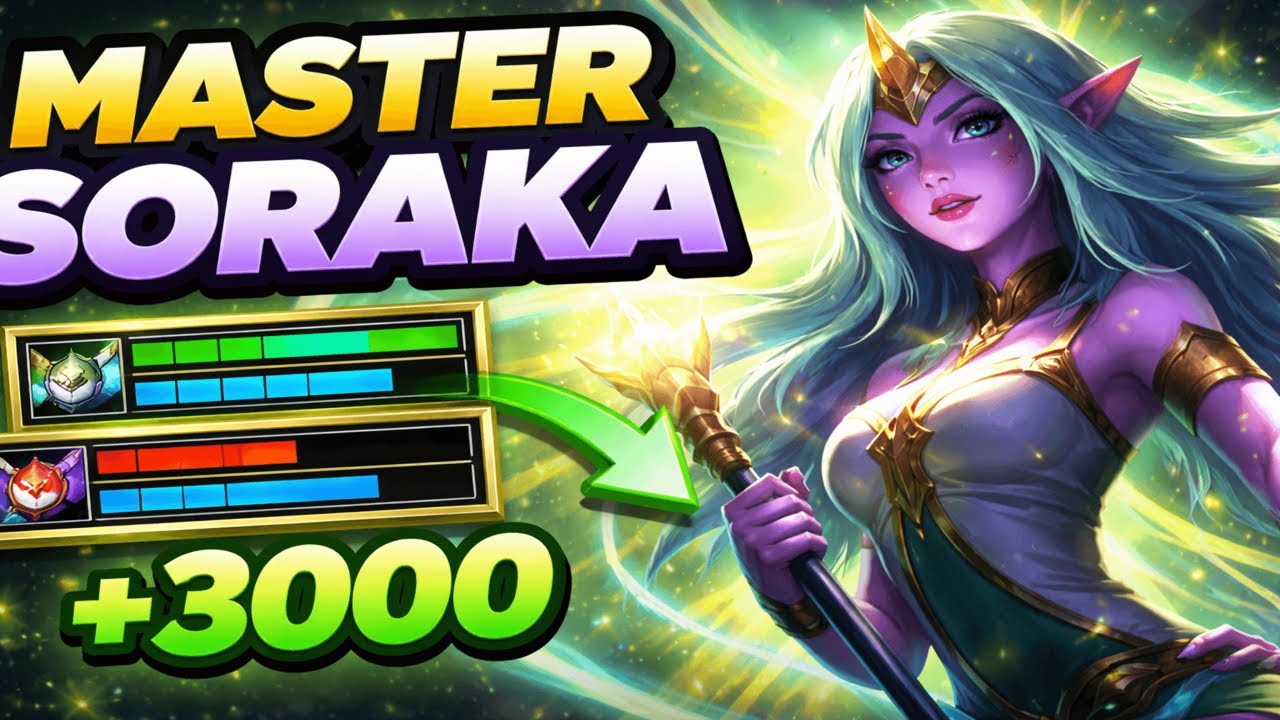 Soraka soporte: full curaciones y buen posicionamiento