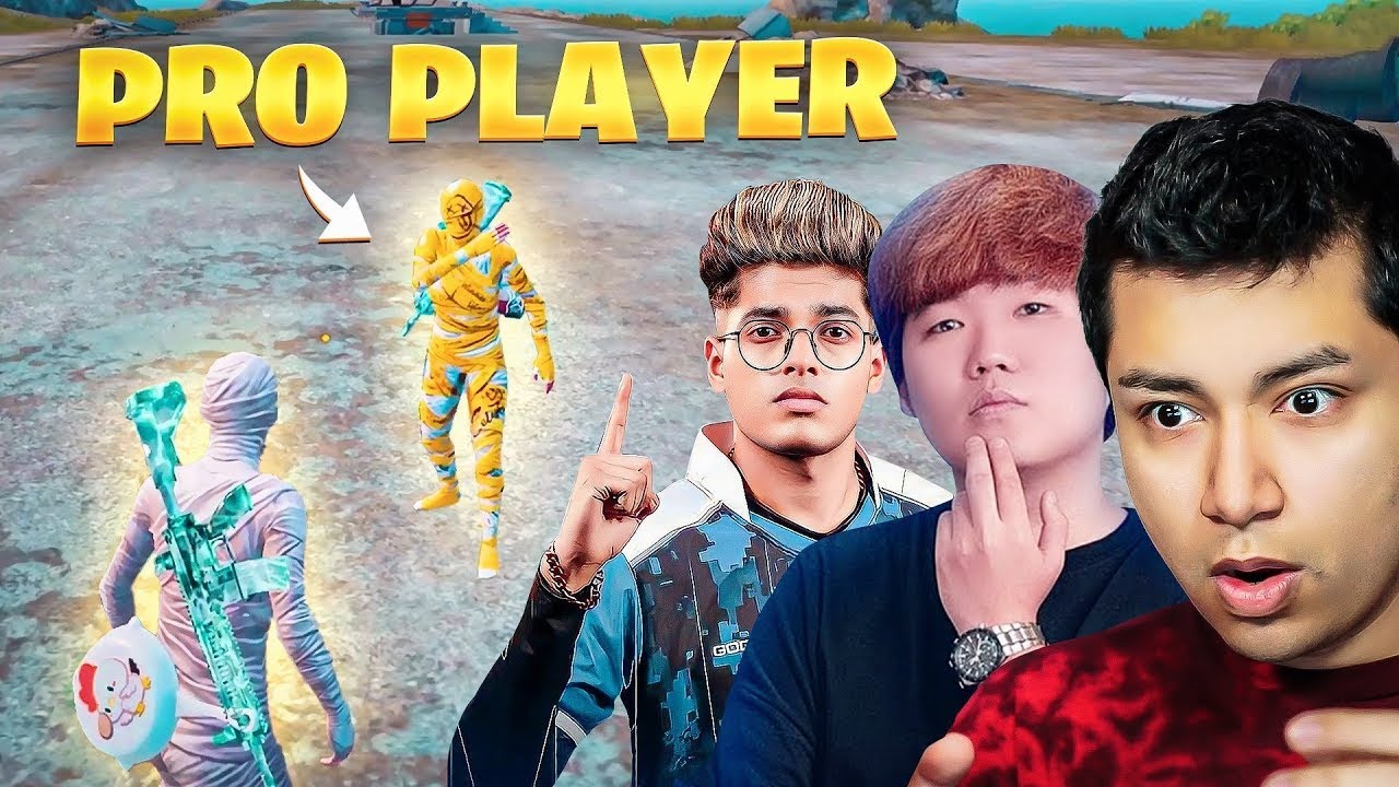 Ютуберы против профессиональных игроков | PUBG MOBILE | BGMI