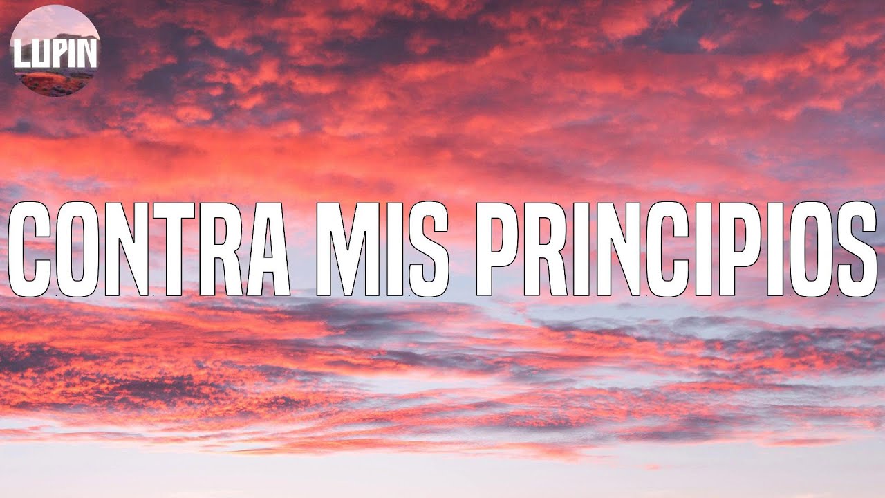 Lenin Ram&iacute;rez - Contra Mis Principios (Letra/Lyrics) | Contra mis principios aqu&iacute; vengo a despertar