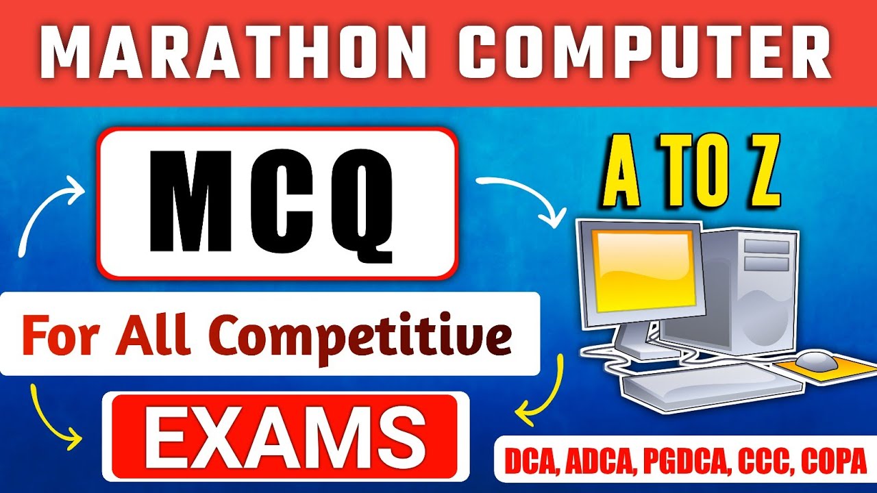 Computer Marathon Class | A to Z Computer MCQ Questions