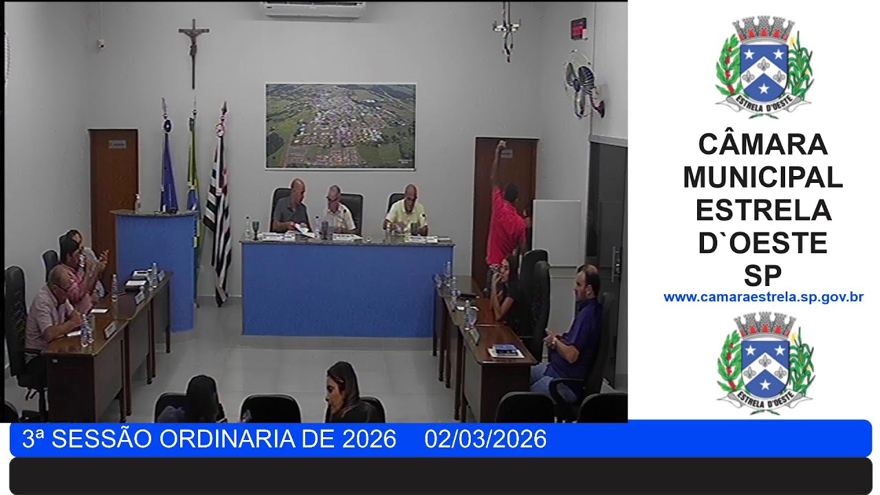 3ª SESSÃO ORDINARIA DE 2026 02/03/2026