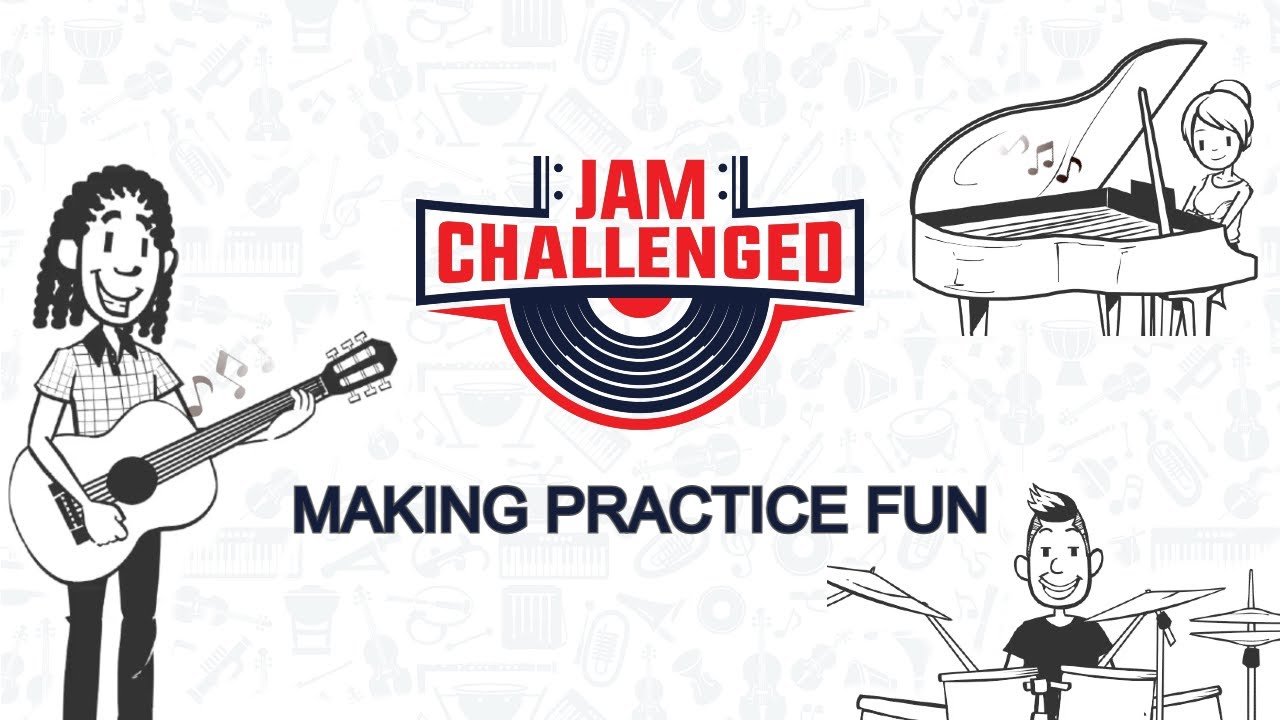 What is JamChallenged? | The online music community to practice your instrument in a fun way