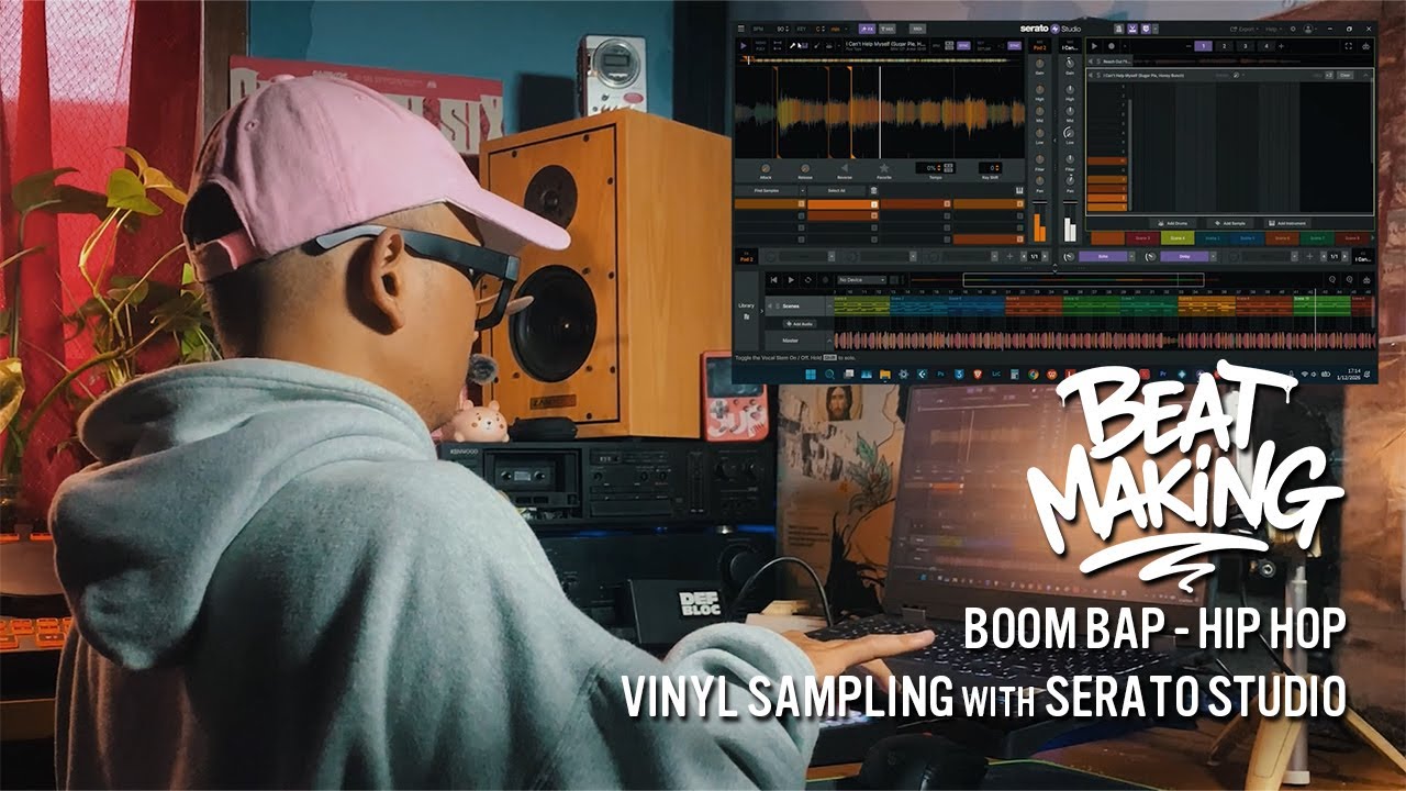 BEATMAKING - From Vinyl to Boom Bap 🎚️💿 | Sampling Soul, Jazz & Rare Grooves in Serato Studio