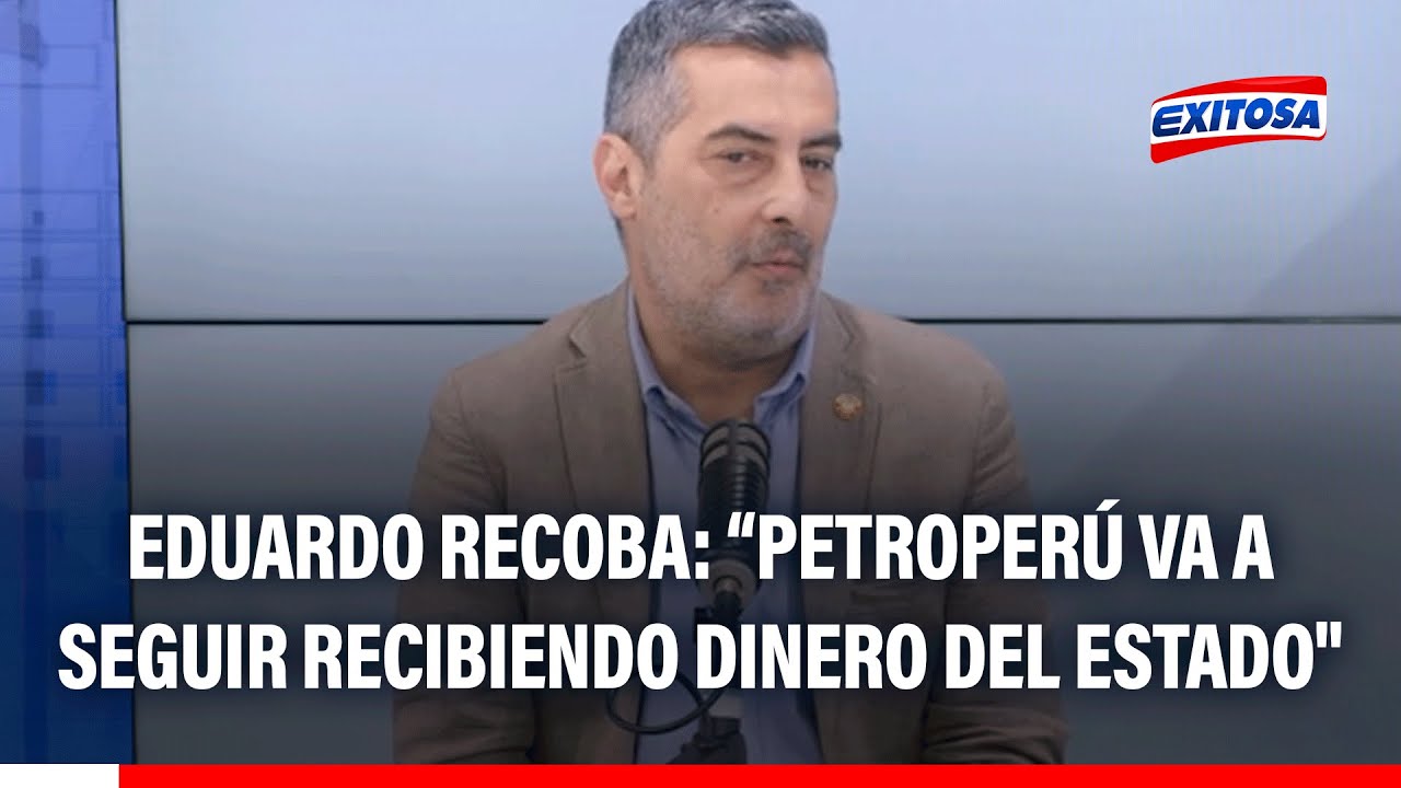 🔴🔵 Eduardo Recoba: Seremos testigos de opiniones, pero Petroper&uacute; a&uacute;n recibir&aacute; dinero del Estado