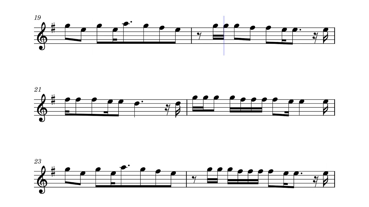 Careless Whisper - Clarinet Sheet Music